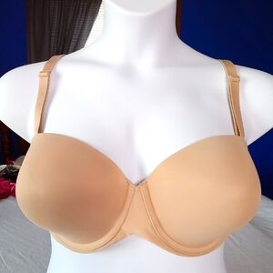 Maidenform NWT Strapless Multi-Way Nude Stay Up Power Band Push Up Bra 40D New